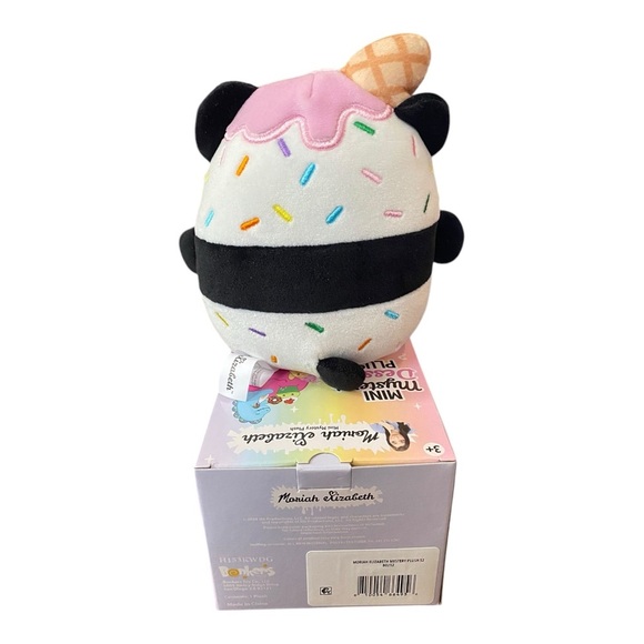 MORIAH ELIZABETH Series 2 Mini Mystery Dessert Plush 6” SPRINKLE PANDA New - Picture 4 of 7
